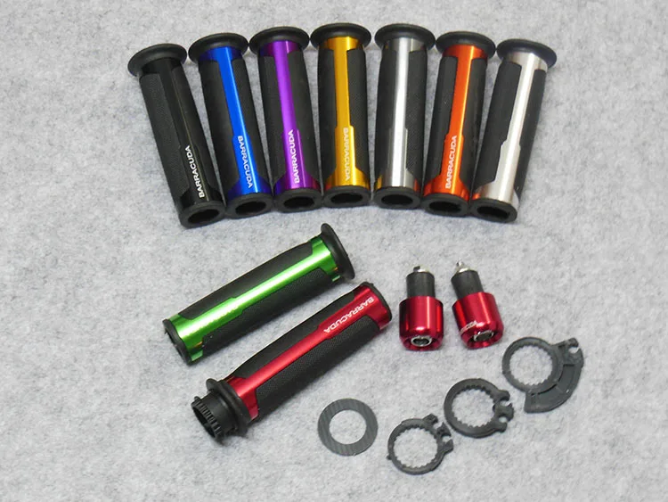 7/8'' 22mm CNC Motorcycle Handle Grips For Yamaha Tmax 500