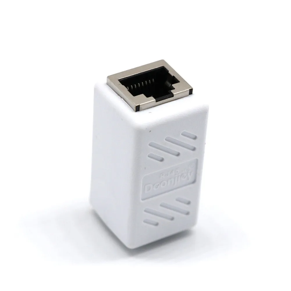 RJ45 адаптер «Мама-мама» сеть Ethernet LAN разъем адаптер муфта удлинитель для Sockt сети#3