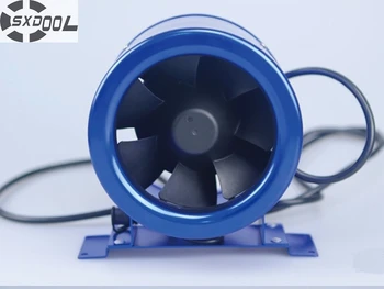 

SXDOOL 6" 6inch 150mm room Ventilation Inline duct Mixed Flow Fan 510CMH/300CFM 110-120VAC 220-240VAC 4200RPM Speed control
