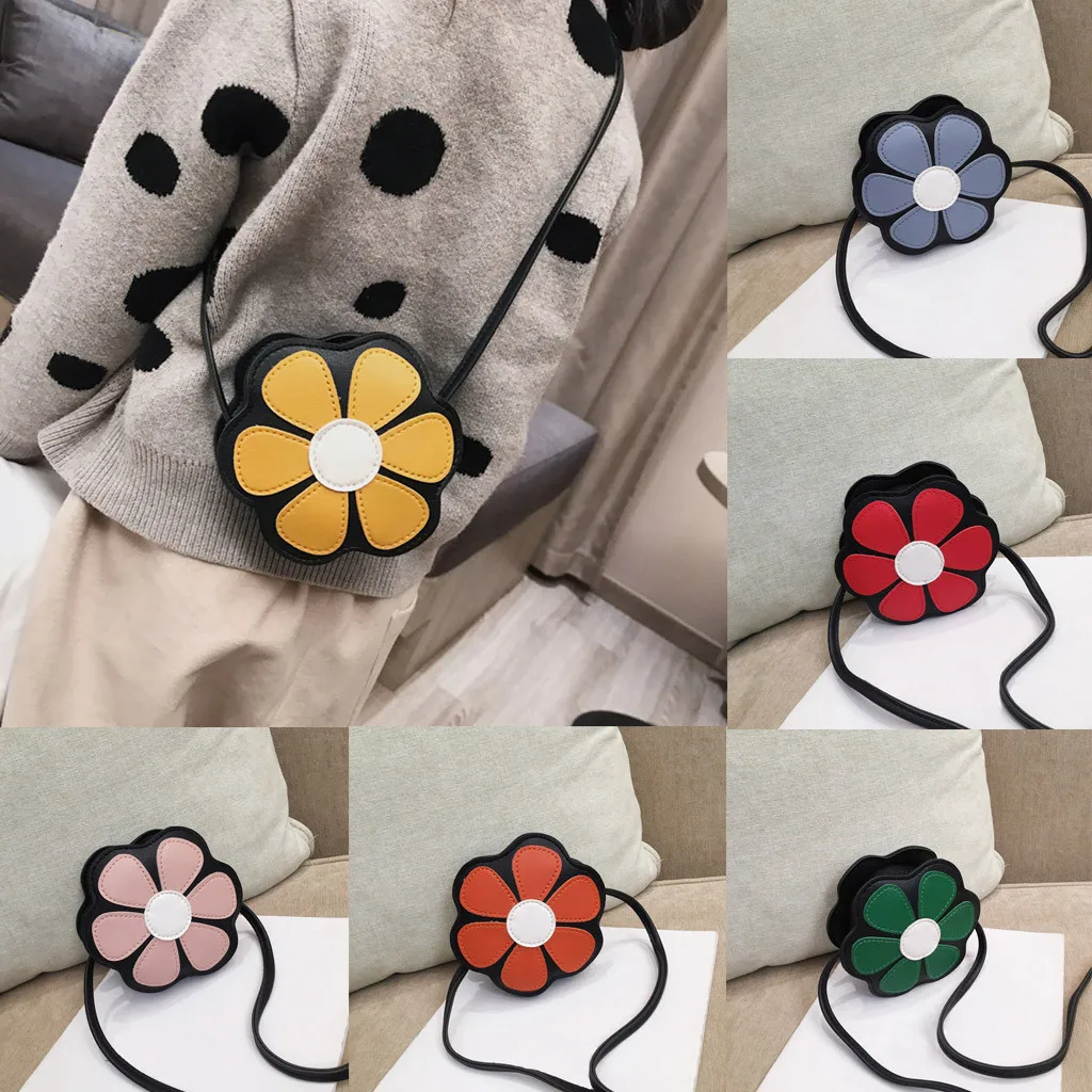 

Xiniu Fashion flower messenge Bags Fashion Children Lovely Flower Girls Shoulder Bag Messenger Bag Clutch Coin Bag