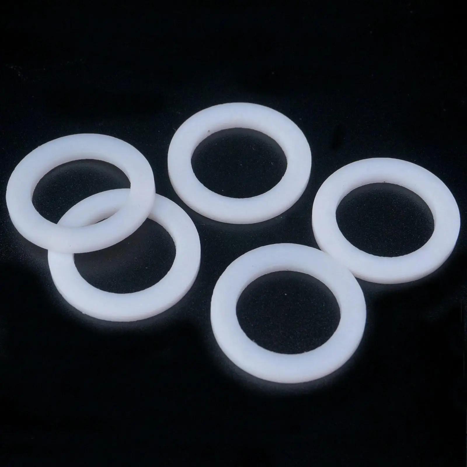 

20 PCS 24x16x2mm PTFE Teflon Flat Washer Gasket Sealing Spacer For 3/4" BSP NPT Thread Fitting