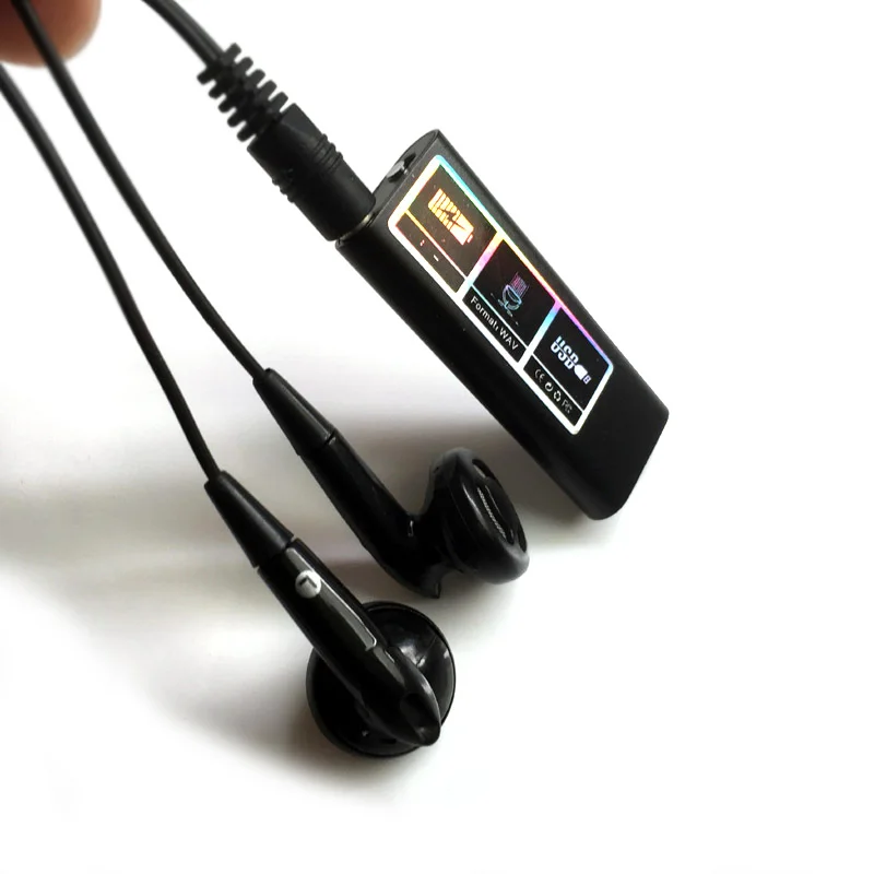Профессиональный диктофон цифровой аудио мини самый маленький в мире + MP3 плеер