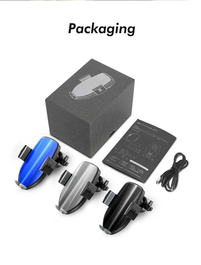 15Aurora Glass Car Wireless Charger 
