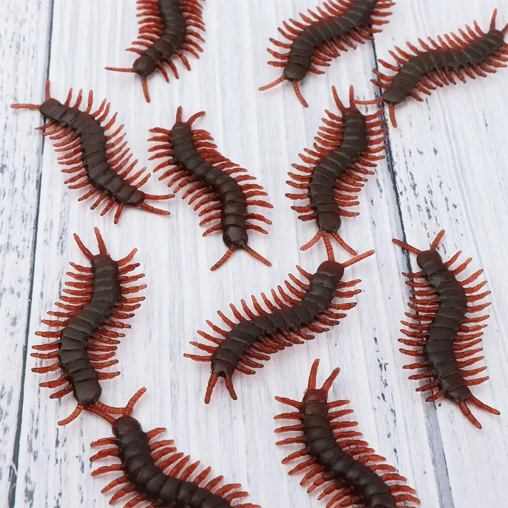 

10pcs/set Imitation Centipede Scorpion Flies Insects Fool's Day Toys Prank Funny Trick Joke Gadgets for Kids Fun Toys Gifts