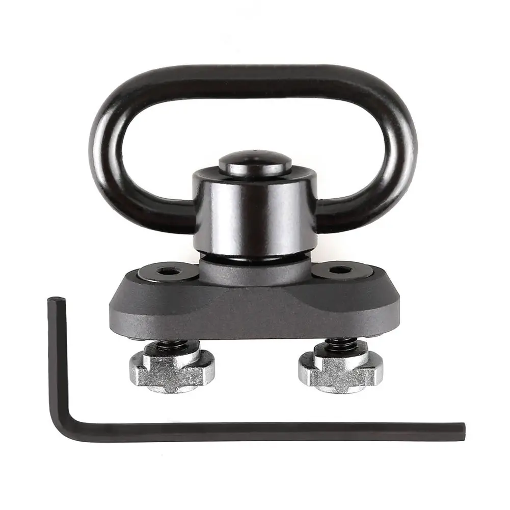

Floating Quick Release Pedestal M-LOK Strap Buckle QD Sling Metal Strap Loop QD Strap Standard Swivel Adapter Rail Mount