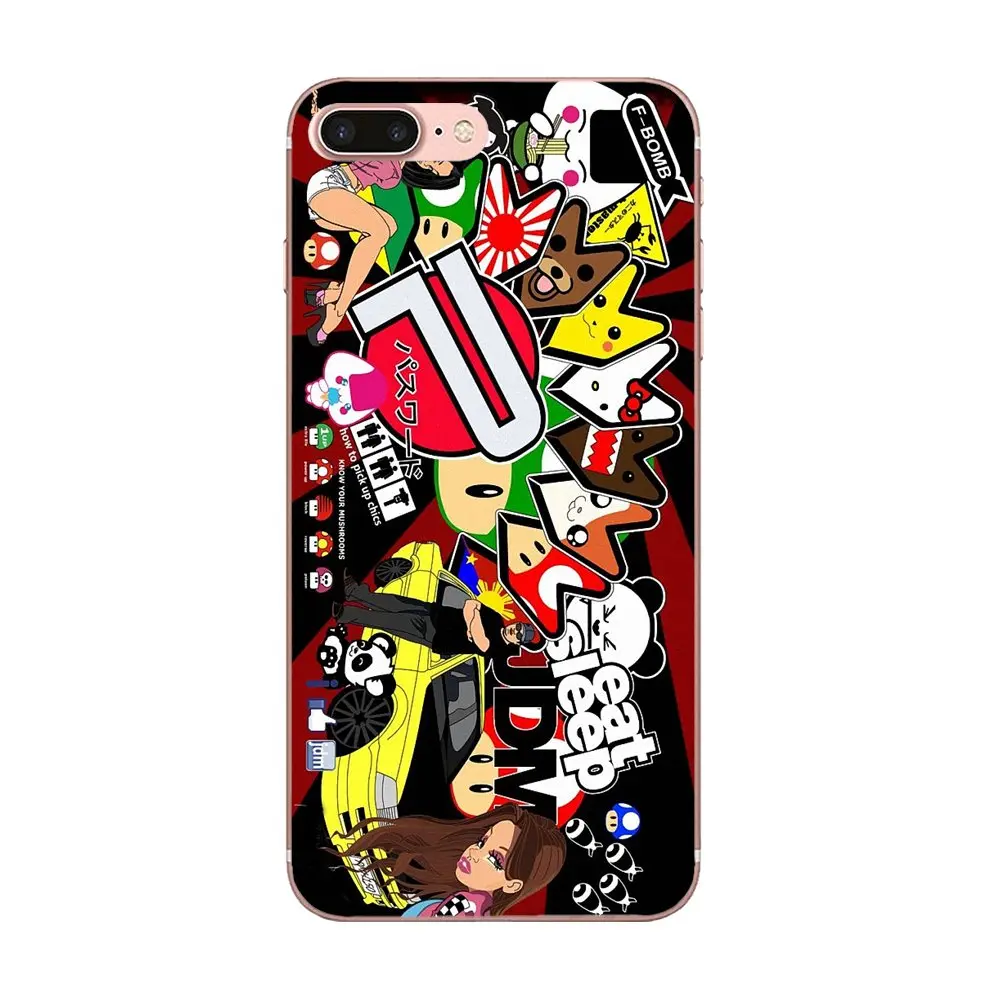 Чехол из ТПУ Eat Sleep Jdm для Huawei P7 Honor 4C 5A 5C 5X 6 6C 6A 6X 7 7X 8 9 V8 V10 Y3II Y5II Y6II G8 Play Lite|Бамперы| |