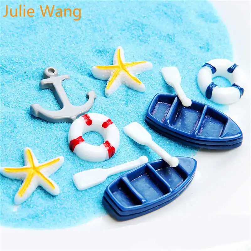Подвесная подвеска Julia Wang 20 шт. случайная серия для пляжа лодок морской рыбалки