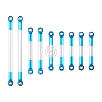 

WLtoy 12428 FY-03 remote control car metal upgrade accessories 12428-0018 0019 0020 0021 0022 metal rod (9pcs)Parts
