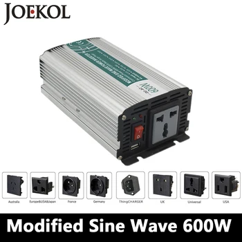 

600W Modified sine wave inverter,DC 12V/24V/48V to AC 110V/220V,off grid inversor,solar inverter,voltage converter for home use