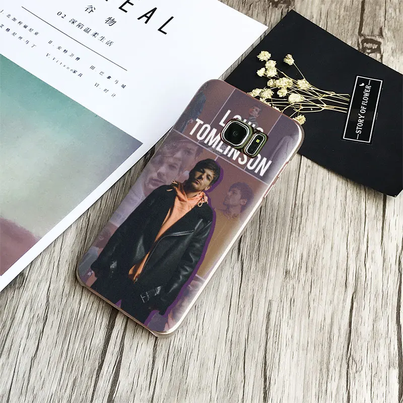 Louis Tomlinson Coque For Samsung Galaxy S4 S5 S6 S7 Edge S8 Plus Note 8 2 3 4 5 A5 A7 J5 2016 J7 2017 Phone Case Shell Cover