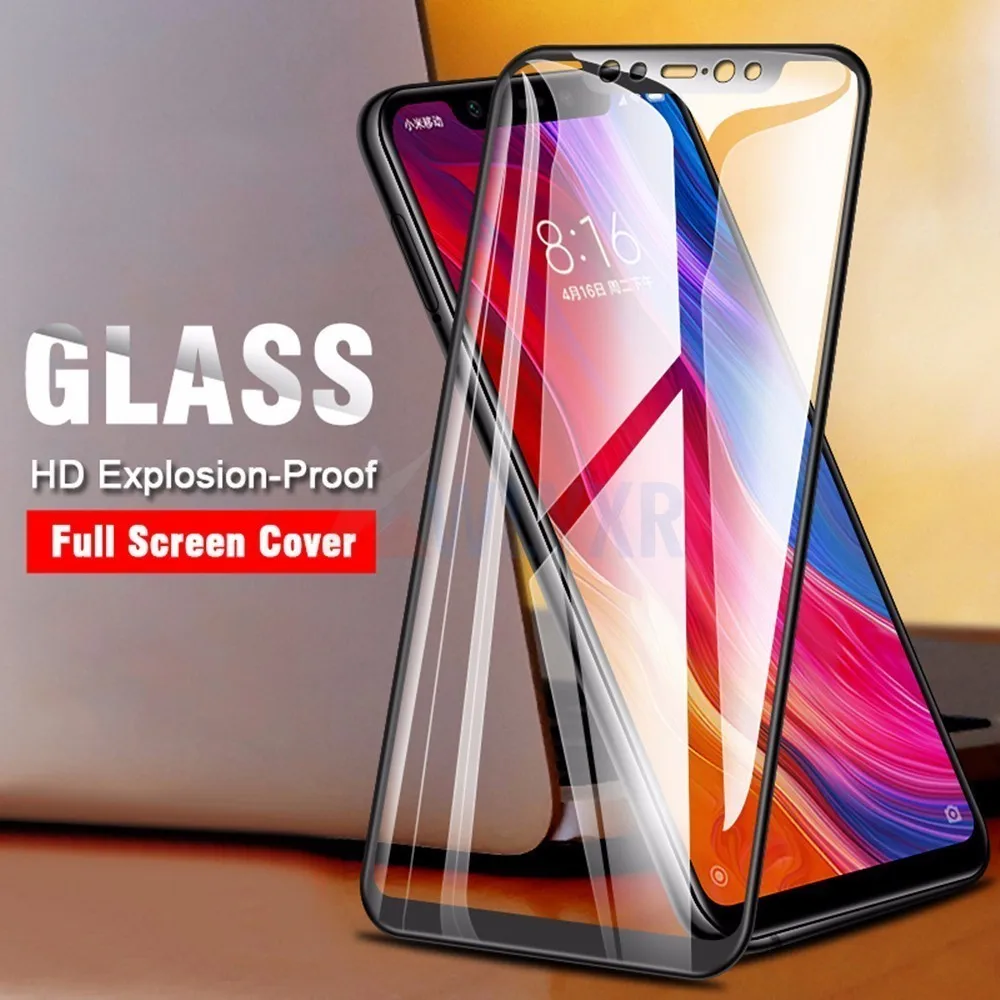 Стекло на Xiaomi Redmi 4X 5 Plus 7A 6 K20 Pro 6A полное покрытие Защитное стекло для Note 7 защита