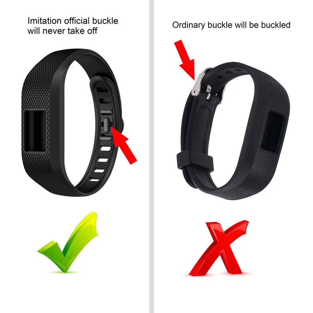 2018 новый силиконовый сменный ремешок аксессуар браслеты для Garmin VivoFit Jr/Jr 2 SmartWatch