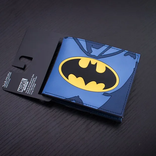 

2018 Batman Comics Marvel Short Wallets The Avengers PU Wallets For Men W062