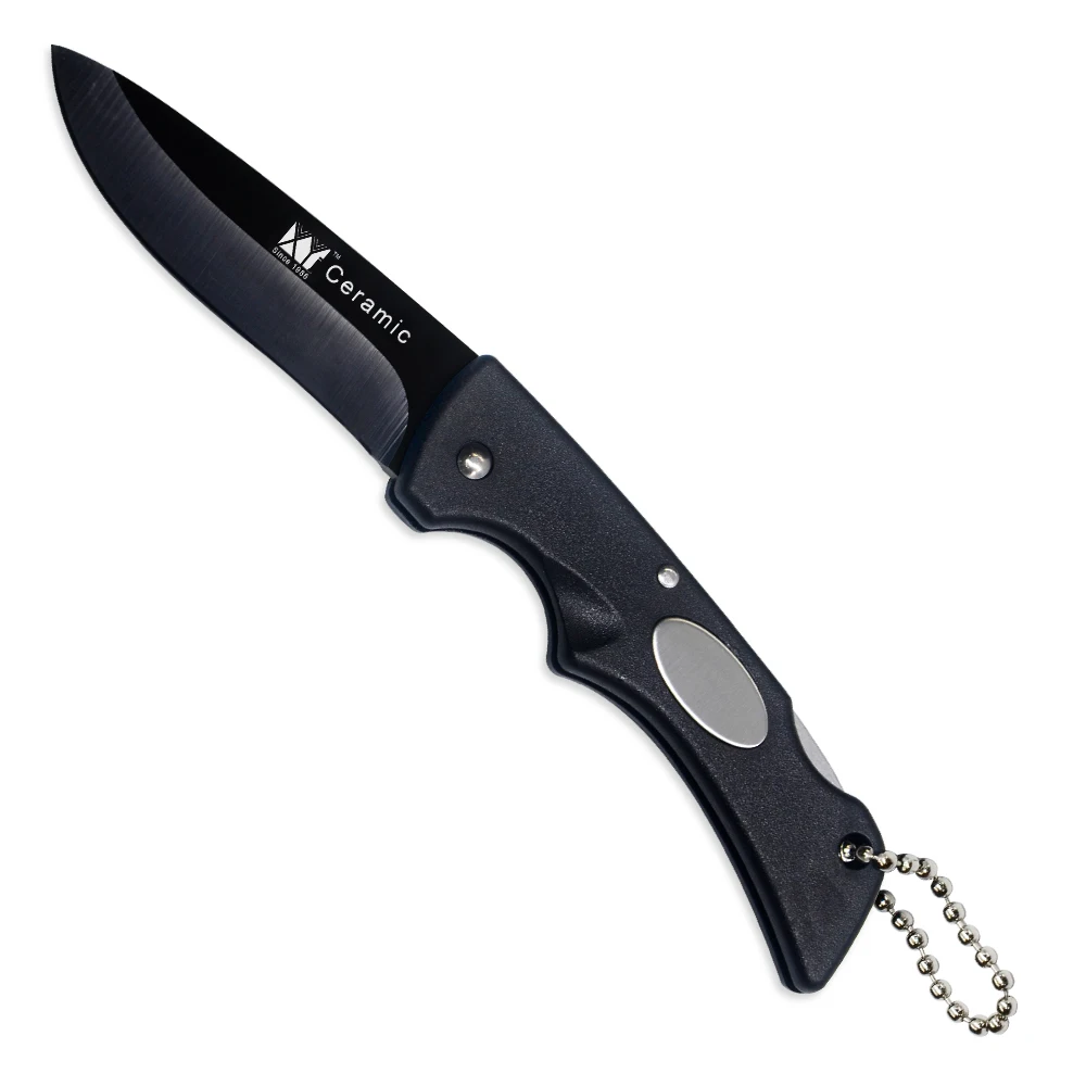 Folding Kitchen Knives | sharp folding ceramic utility knife xyj brand black Folding Kitchen Knives | sharp folding ceramic utility knife xyj brand black