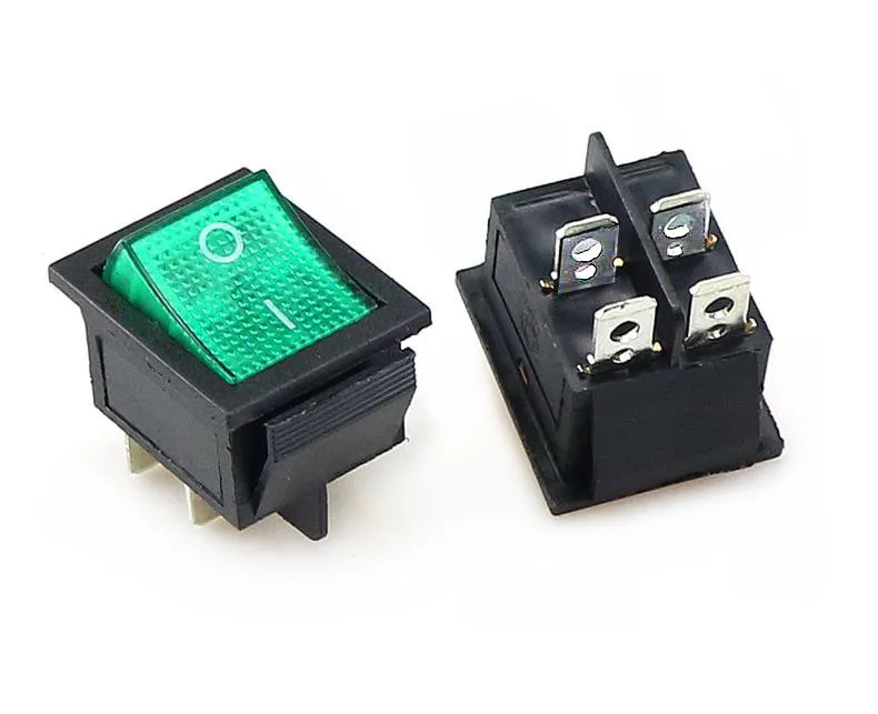 Выключатель питания 1 шт. 4 фута светильник 31x25 мм 20 А 125 В 16 250 В|switch 4|switch powerswitch switch |