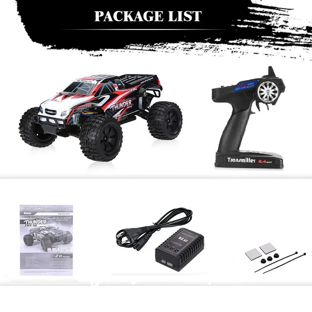 RCtown ZD Racing 10427 S 1/10 детский игрушечный автомобиль с дистанционным управлением