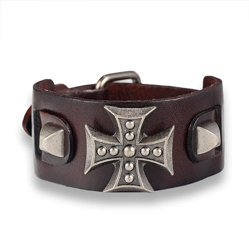 Мужские и женские кожаные браслеты в стиле ретро оптовая продажа 2017|bracelet male|bracelet