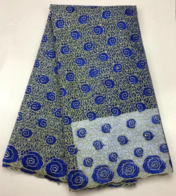 Latest Beaded Lace Fabric 2017 Fashion African Tulle French High Quality Nigerian Fabrics yd-10 | Дом и сад