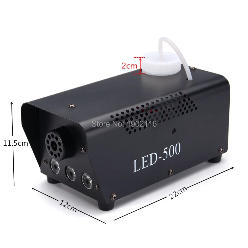 Máquina de Fumaça de Controle Remoto sem Fio com Luz Led para Festa em Casa Profissional Efeito Estágio Casamento Fogger Ejetor Online shopping