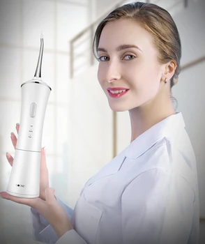 

Portable Cordless Water Flosser Oral Irrigator Electric Irrigation Oral Irrigators 3 Tips Dental Flosser