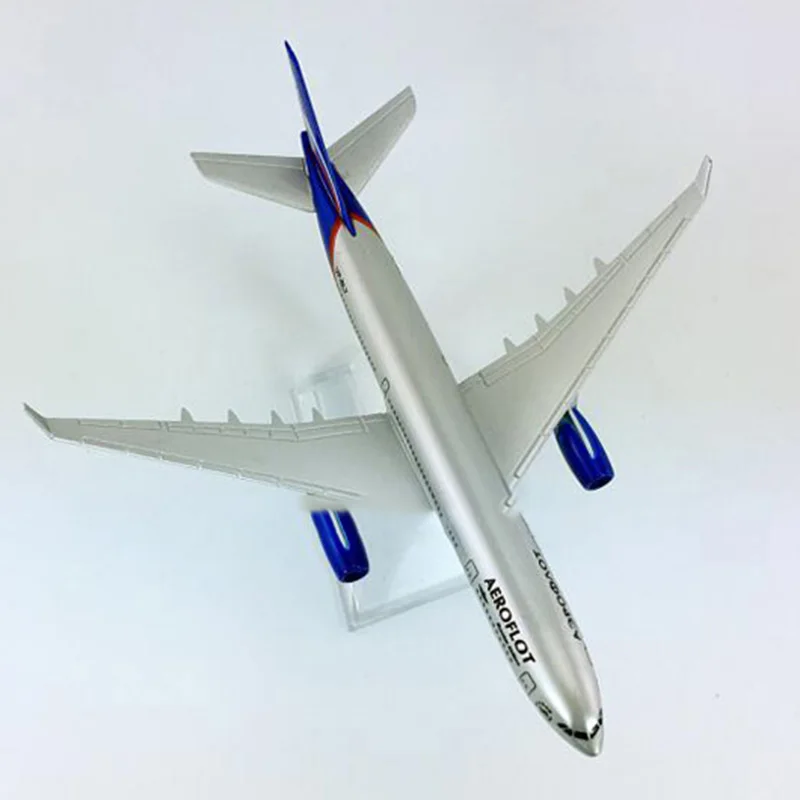 1:400 Air Россия самолет Airbus A330-200 модель с основанием 16 см сплав самолет коллекционный дисплей игрушка модель Коллекция