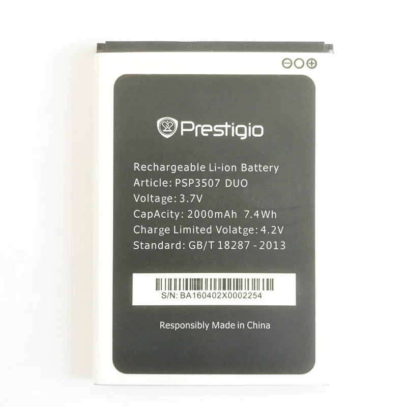 Сменный аккумулятор 3 7 В для Prestigio Wize N3 PSP 3507DUO 3507 мобильный телефон|mobile phone battery|battery