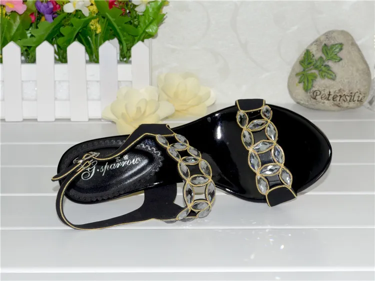 G-SPARROW 2017 Summer High Quality Women Shoes Peep Toe Wedges Heel Comfort Sandals Wedding Size 11 Black  Purple-9