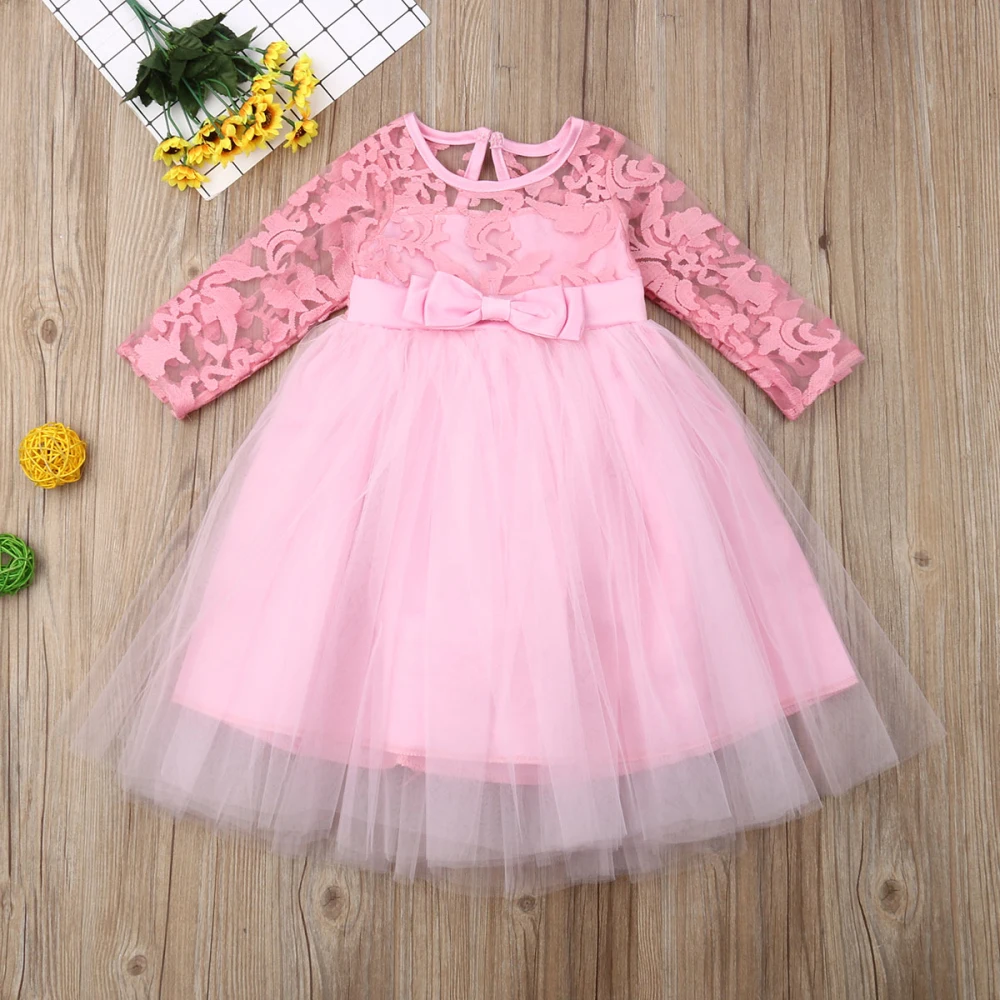 Girl Dress Baby Girl Toddler Party Tutu Dress Lace Party Pageant Wedding Birthday Dress Princess dress