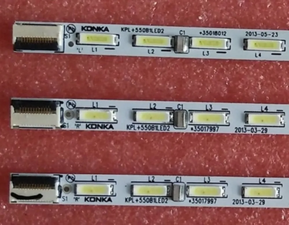Для konka LED55M5580AF подсветка KPL + 550B1LED2 35018085 35018012 35017996 35018013 1 шт. = 56LED 613 мм комплект L R 2