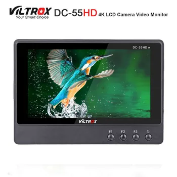 

Viltrox DC-55HD 5.5'' 4K 1920x1080 IPS HD LCD Camera Video Monitor Display HDMI AV Input for Canon Nikon SONY DSLR BMPCC 5DIV