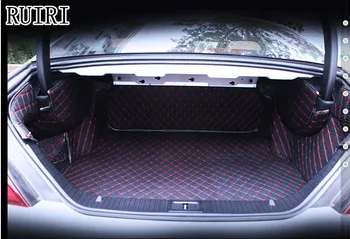 

High quality mats! Full set car trunk mats for Mercedes Benz CLS 300 350 450 C257 2018-2019 durable cargo liner mat boot carpets