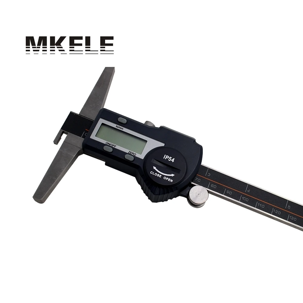 

0-150mm Single Hook Depth numeral Display Vernier Caliper High precision IP54 Waterproof Stainless Steel