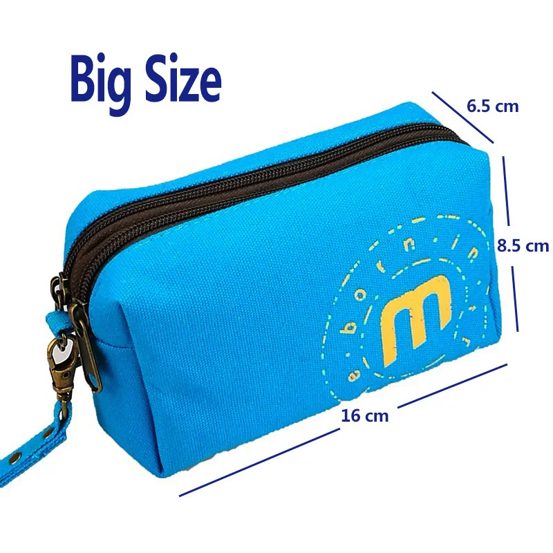 Sale Canvas Organizer Storage Bag for Men Women Small Handy Coin Pouch Male Female Wallet Lady Purse Mobile Phone iPhone  Holder