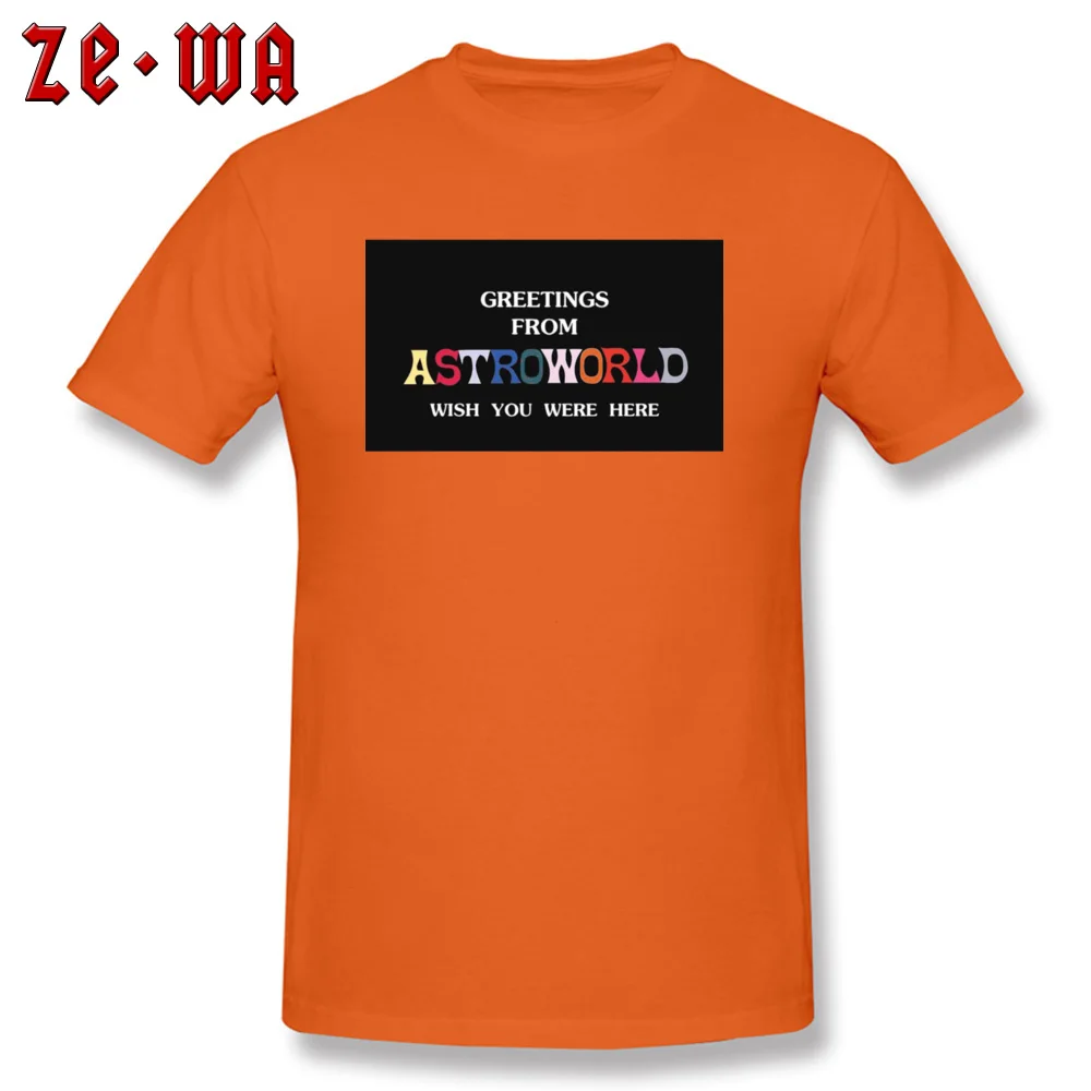 Tops Tees Astroworld -7447 Labor Day Slim Fit Design Short Sleeve Pure Cotton Crewneck Men T Shirts Design Top T-shirts Astroworld -7447 orange