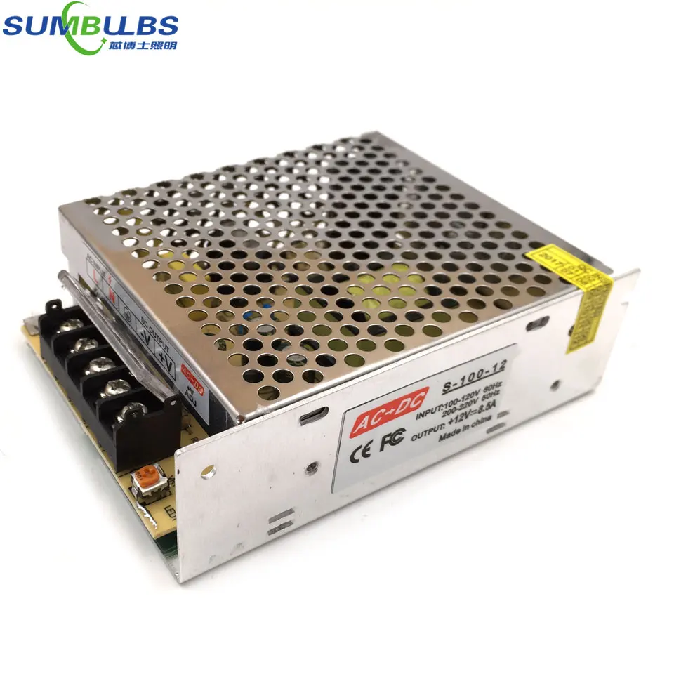Светодиодный трансформатор постоянного тока 12 В 6 А 8 70 Вт 100 Вт|lighting transformers|100w led