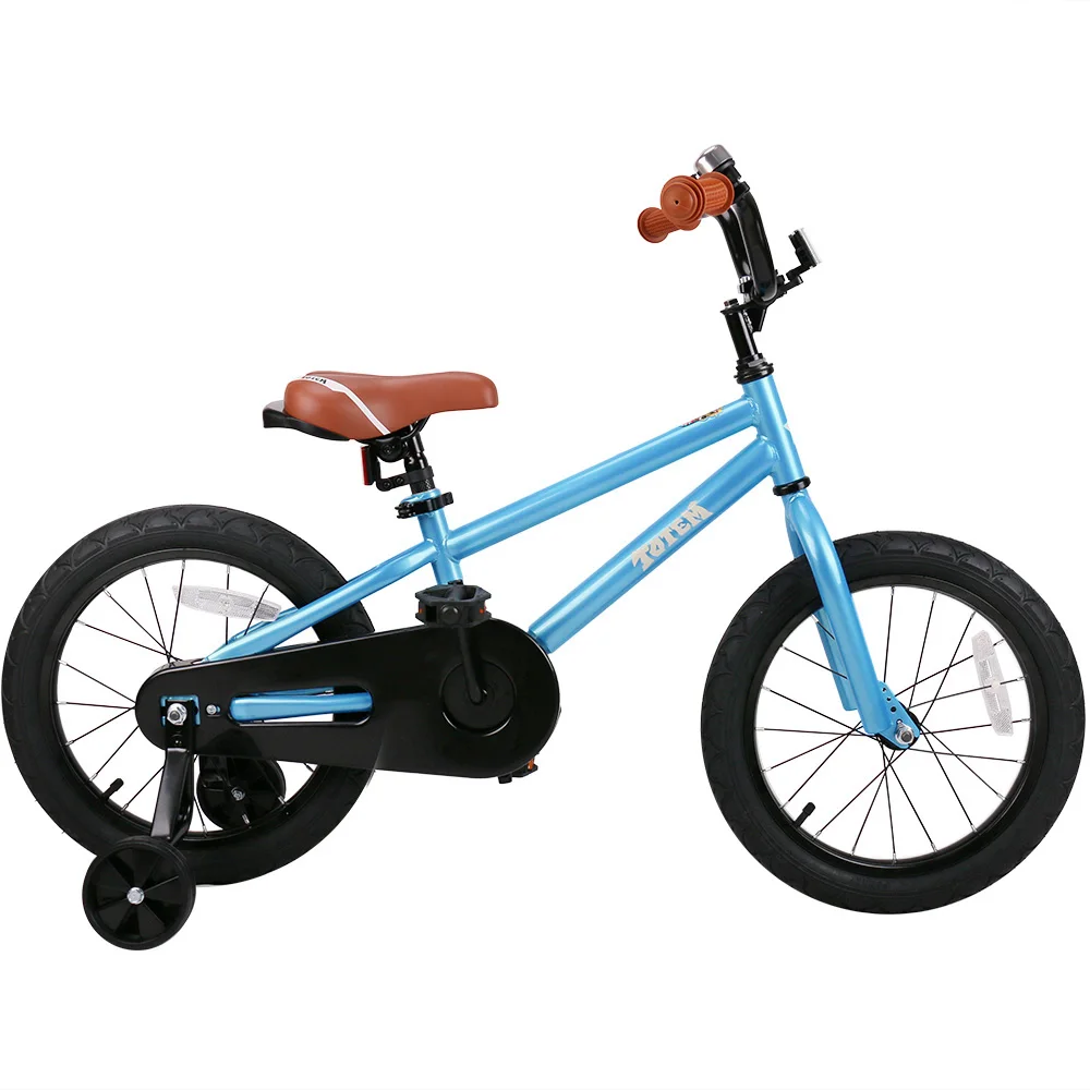 Тотем 12/14/16/18 дюймовые детские велосипеды Сделай Сам наклейки для маленьких мальчиков и девочек, штаны, детский велосипед с тренировочное колесо(12, 14, 16 дюймов, поэтому если доступно прибл - Цвет: Blue