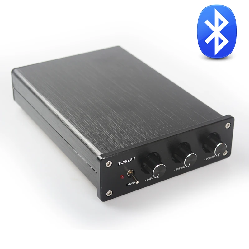 Yjhifi класса D 2.1 TPA3116 csr8630 Bluetooth 4.0 мини hifi аудио цифровой Усилители домашние 100 Вт + 50 *