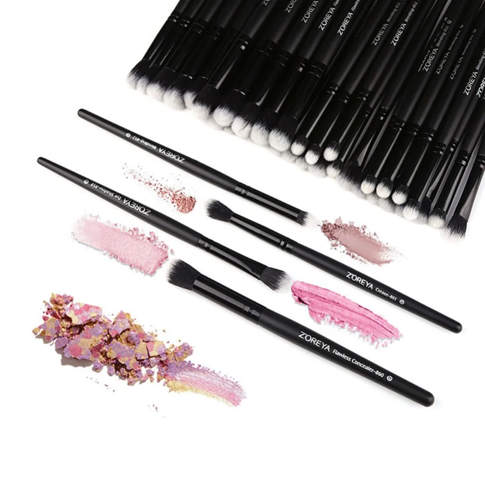 

4 Pcs Makeup Brushes Set Eye Shadow Pinceaux Maquillage Blending Brochas Maquillaje Powder Pincel Maquiagem Make up Brush Set