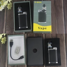 Kingfish P-BOX e cigarette Top filling Atomizer Subox Mini Vape Kit vaporizer Box Mod 50w Weipa Istick Pico Electronic Cigarette Kingfish P-BOX e cigarette Top filling Atomizer Subox Mini Vape Kit vaporizer Box Mod 50w Weipa Istick Pico Electronic Cigarette