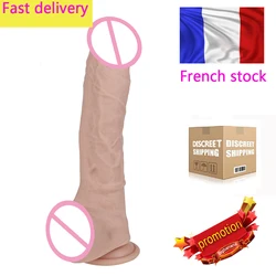 Bigabanana 9 inch Super Huge Dildo Female Sex Toys for Women Soft Dildo Anal with Strong Suction Cup Female Sex Products Bigabanana 9 inch Super Huge Dildo Female Sex Toys for Women Soft Dildo Anal with Strong Suction Cup Female Sex Products