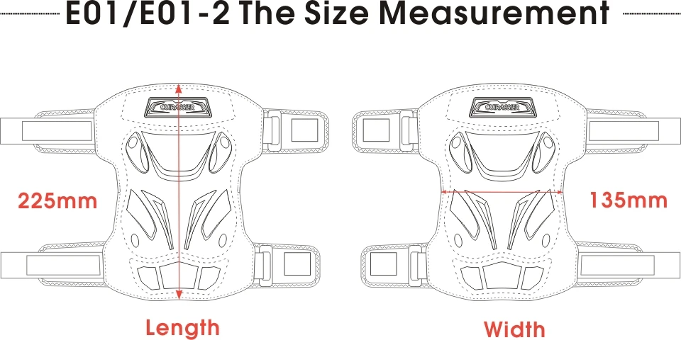 Cuirassier K01-2 наколенники для езды на мотоцикле защитные шестерни для мотокросса защита рук и ног защита коленей