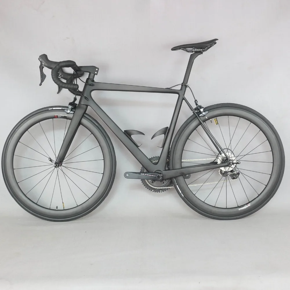 Flash Deal 2019 full Carbon Road Bike Complete Bicycle Carbon Cycling Road Bike with R8000 22 Speed Groupset 2