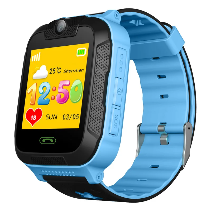 Детские часы с GPS трекером 1,4 дюймов сенсорный экран Камера SOS расположение вызова 3g сеть wifi детские часы умные часы TD07S