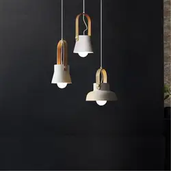 Nordic чердак Стиль гладить Droplight современный LED подвесные светильники для Обеденная простой подвесной светильник дома Освещение в помещении