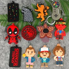 Action Stranger Things PVC Keychain Toys Dustin Barb Nancy Mark Demogorgon Stranger Tings Eleven Key Ring Pendant Kids Gift Toys Action Stranger Things PVC Keychain Toys Dustin Barb Nancy Mark Demogorgon Stranger Tings Eleven Key Ring Pendant Kids Gift Toys