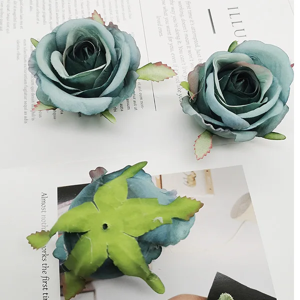 森系手作装饰花配件DIY手工花环材料欧式复古无底托玫瑰花头花朵 图片_高清大图 - 阿里巴巴 - 1 (10)