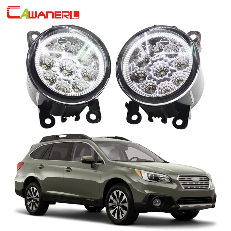 Cawanerl For Subaru Legacy Outback Car Accessories LED Bulb Fog Light