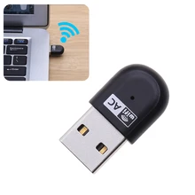 Mini AC600 Dual Band 2.4Ghz/5Ghz Wireless WiFi USB Adapter 150Mbps 433Mbps Wi-fi Network Card for Notebook Laptop PC