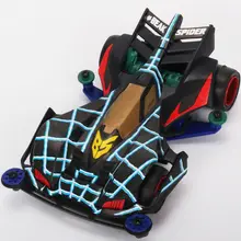 Мини 4WD клюв паук сборка электрическая модель автомобиля Raider Багги наборы 4WD гоночные автомобили развивающие игрушки детские подарки