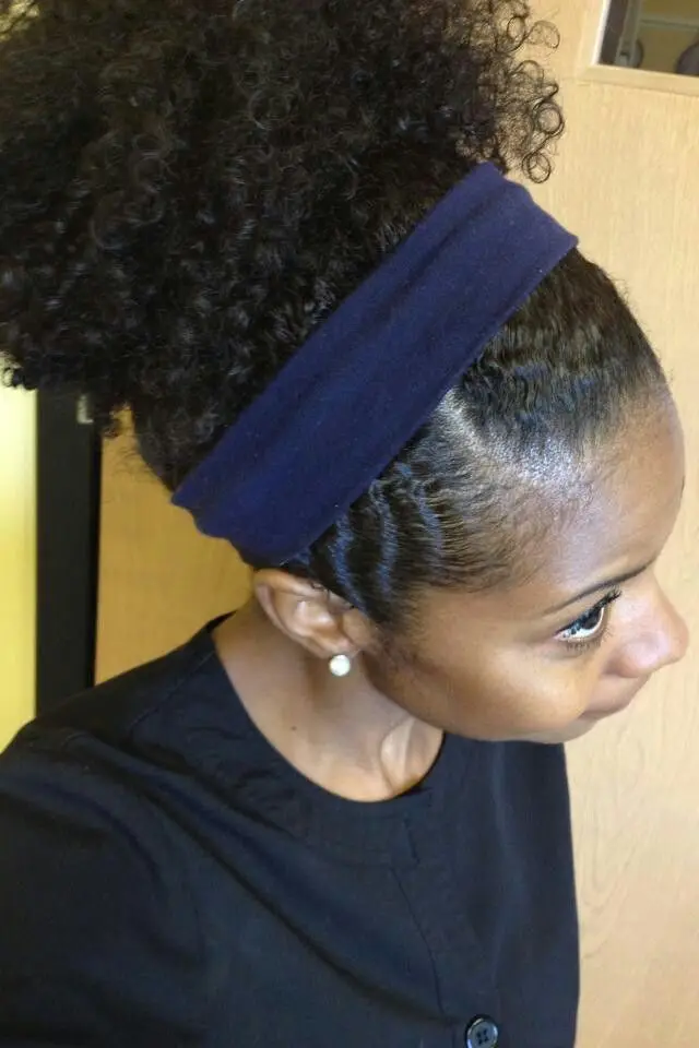 Ponytail Hairpieces for Black Women Afro Puff Kinky Curly ...